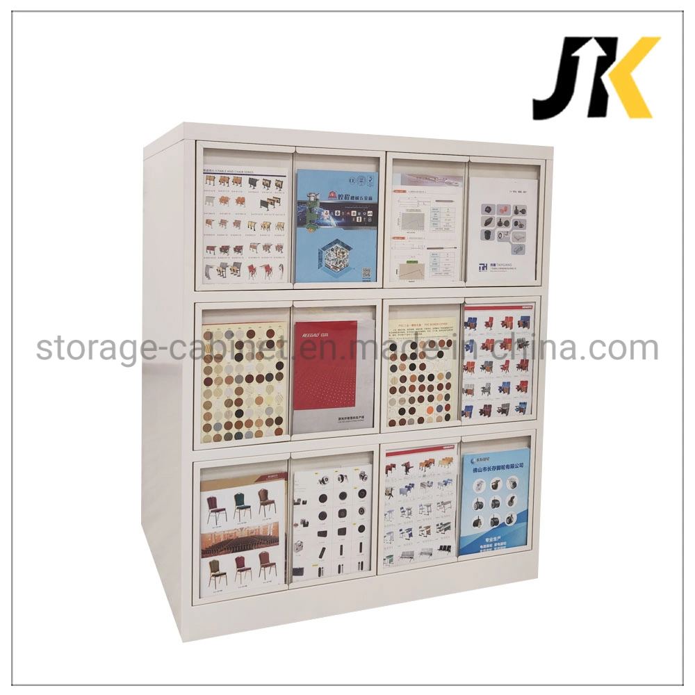 Wholesale Storage Cube Bookcase Iron and Wood Bookshelf Glass Door Shelf
