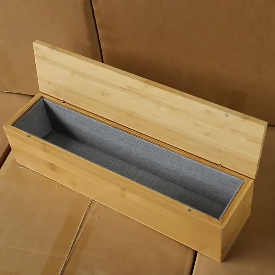 사용자 정의 만든 고품질 복고풍 나무 향수 디스플레이 상자